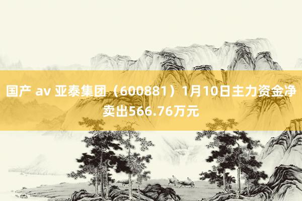 国产 av 亚泰集团（600881）1月10日主力资金净卖出566.76万元